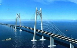 Monitoraggio e protezione del porto del ponte Hong Kong-Zhuhai-Macao